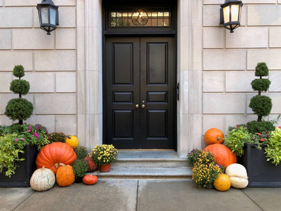 Fall porch installation example 6